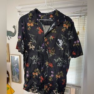 floral summer shirt